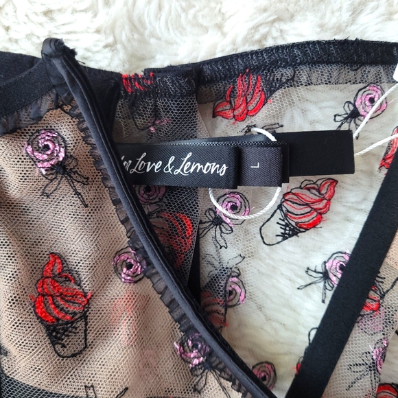 🍒NWT🍒 FOR LOVE & LEMONS COQUETTE CORSET - Picture 8 of 11